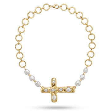Saltair Cross Necklace