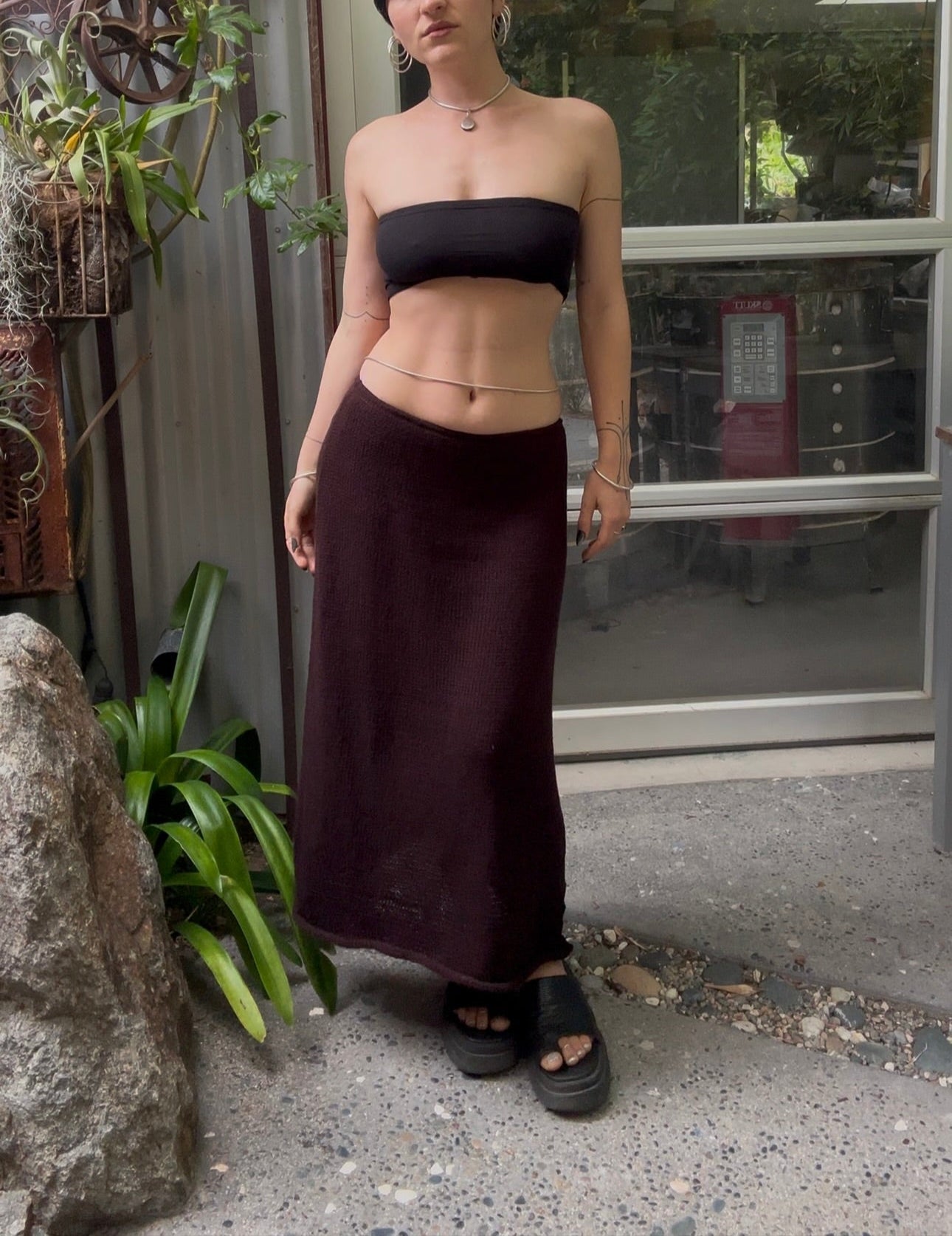 Andalusite Knit Maxi Skirt *