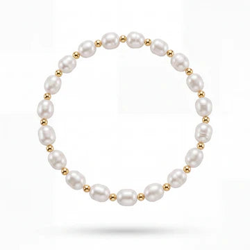 Pearl & Gold Anklet