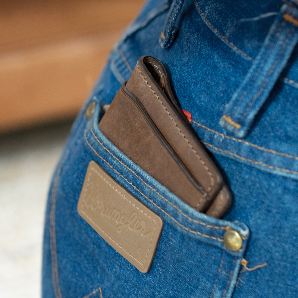 Leather Foldable Wallet Minga