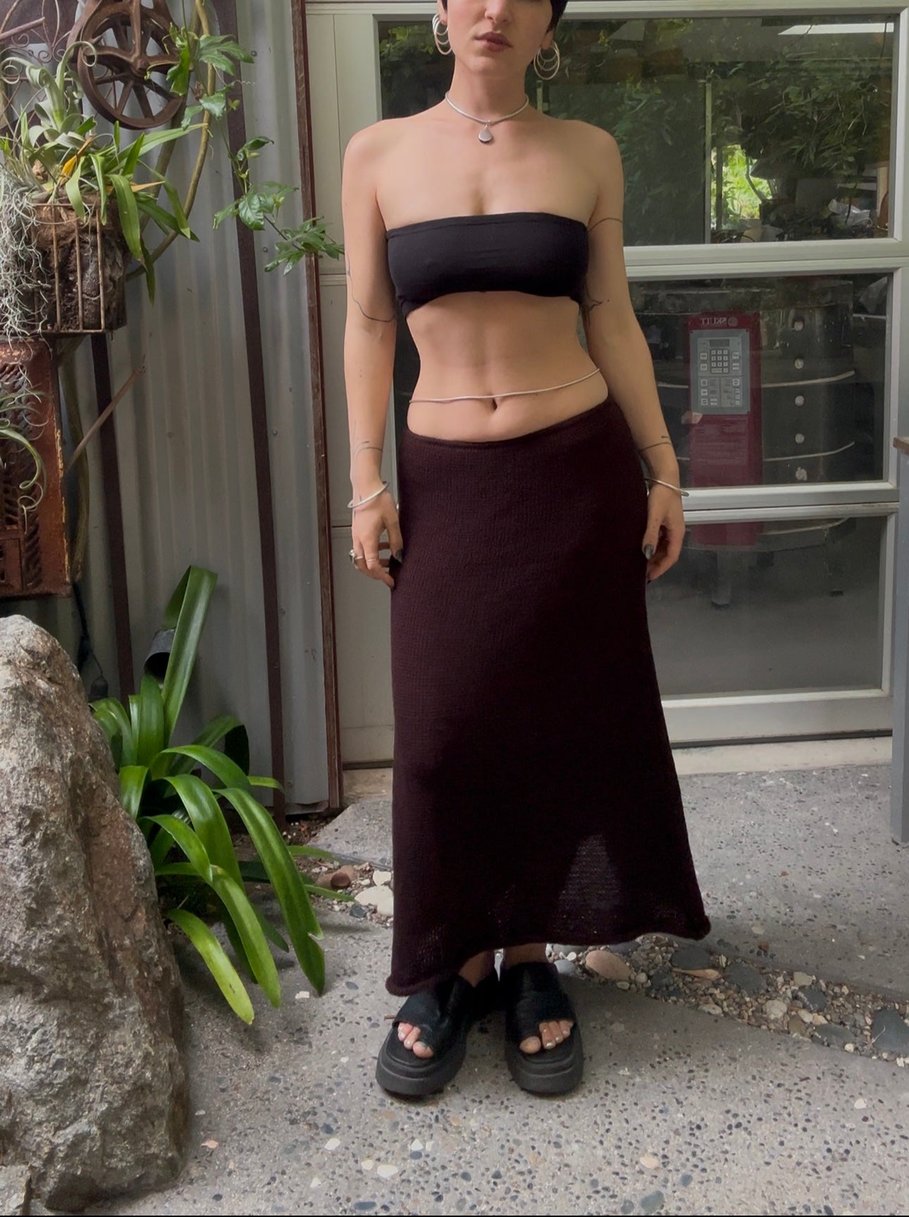 Andalusite Knit Maxi Skirt *
