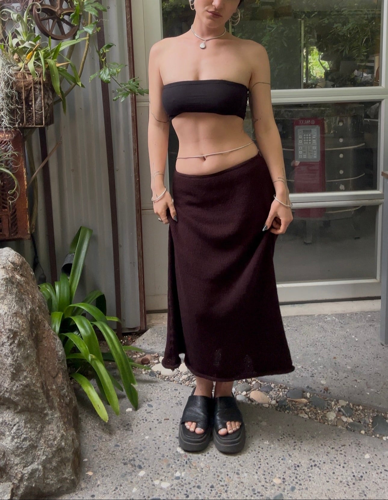 Andalusite Knit Maxi Skirt *