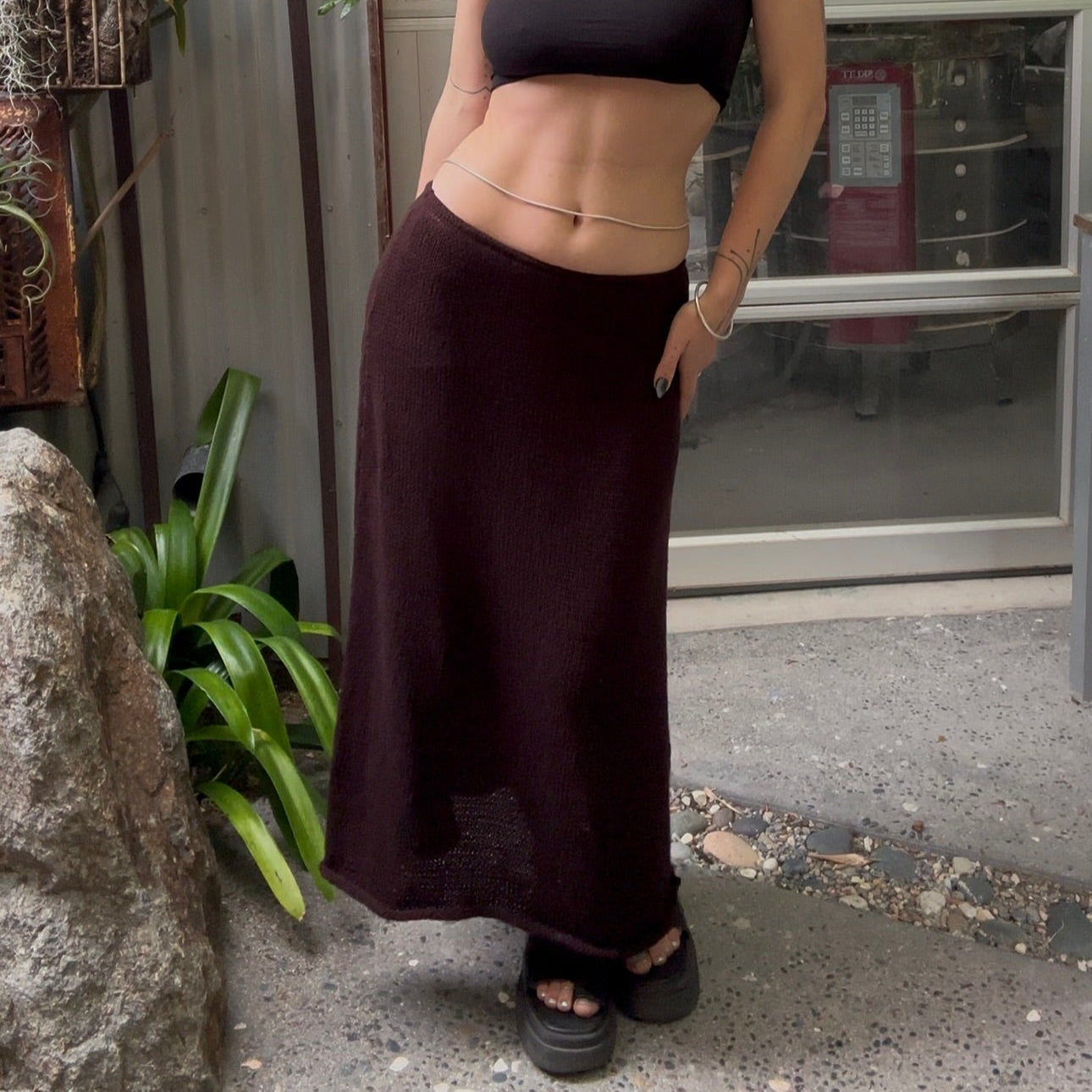 Andalusite Knit Maxi Skirt *