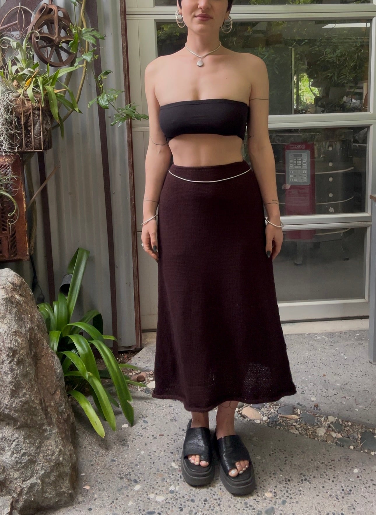 Andalusite Knit Maxi Skirt *