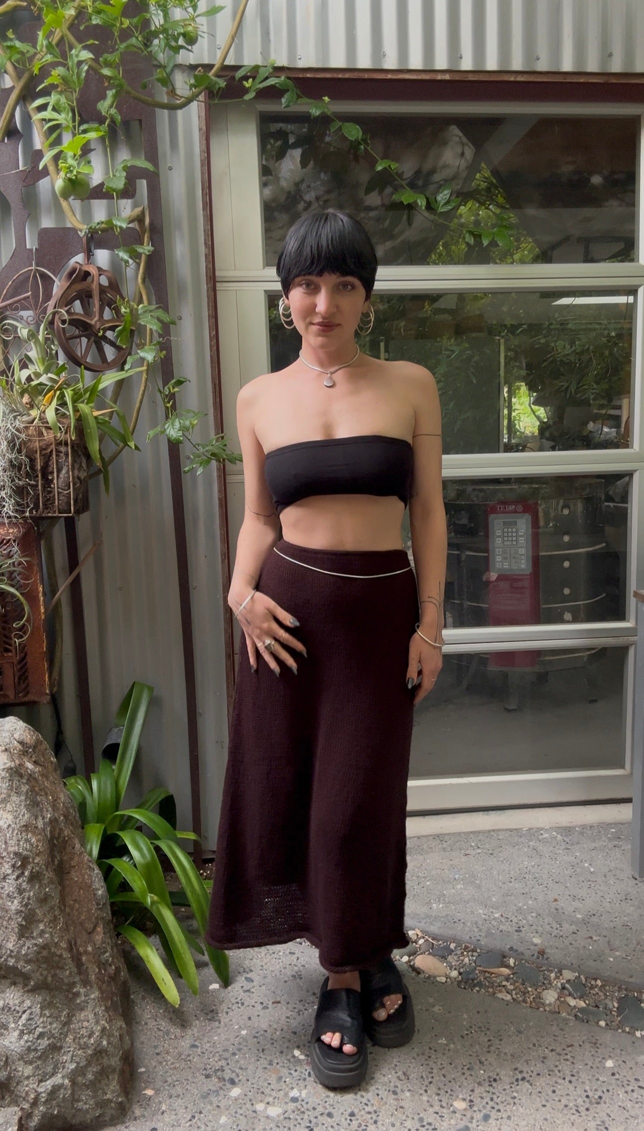 Andalusite Knit Maxi Skirt *