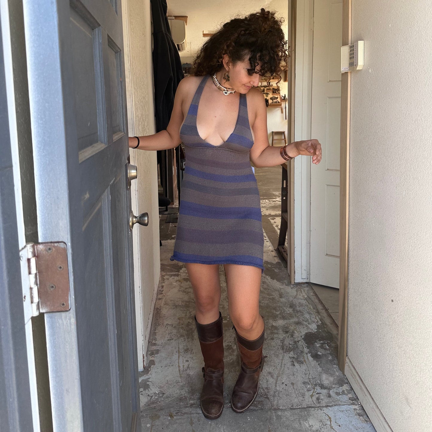 Jasper Knit Mini Dress *