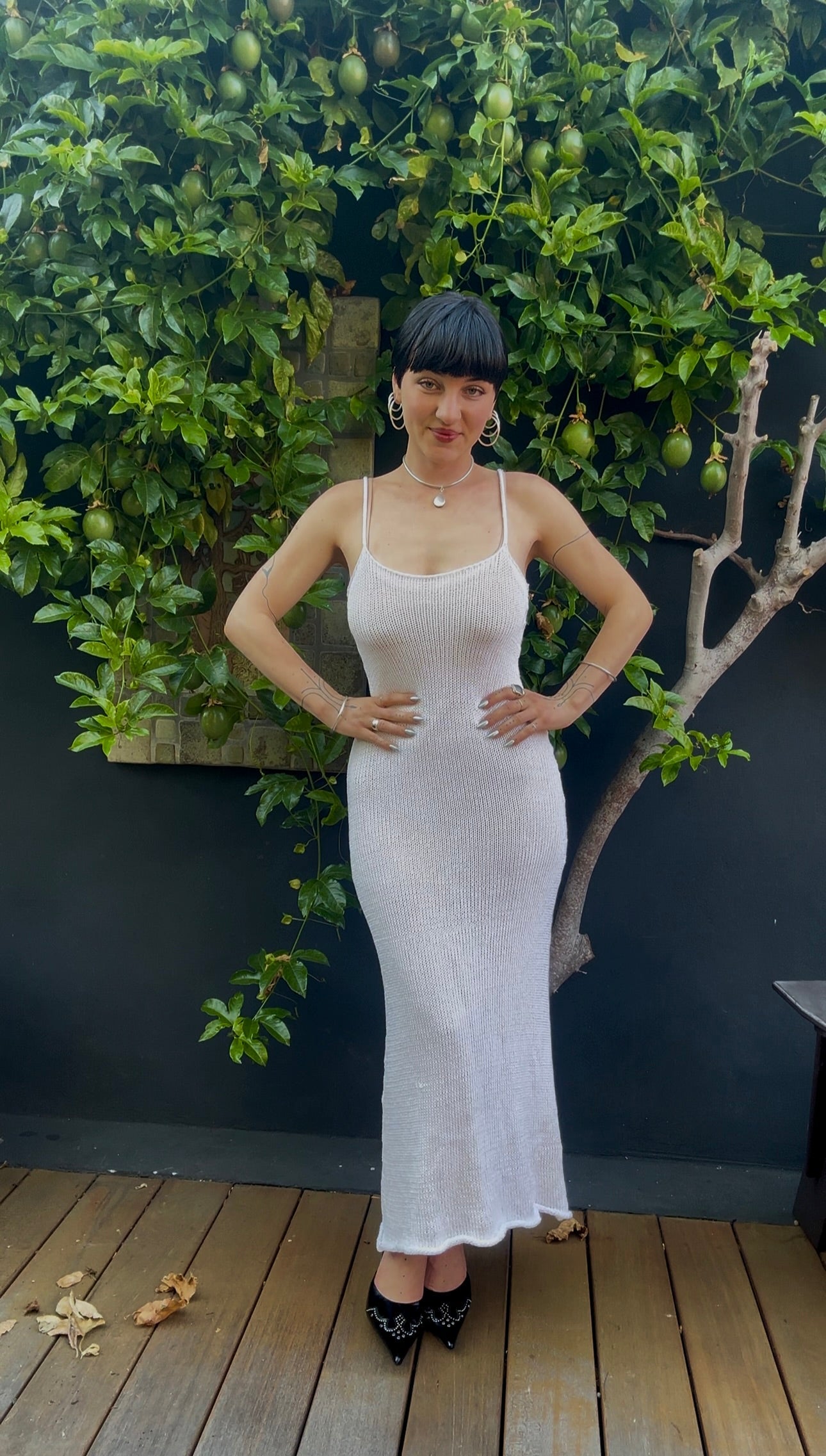 Alba Knit Slip Dress *