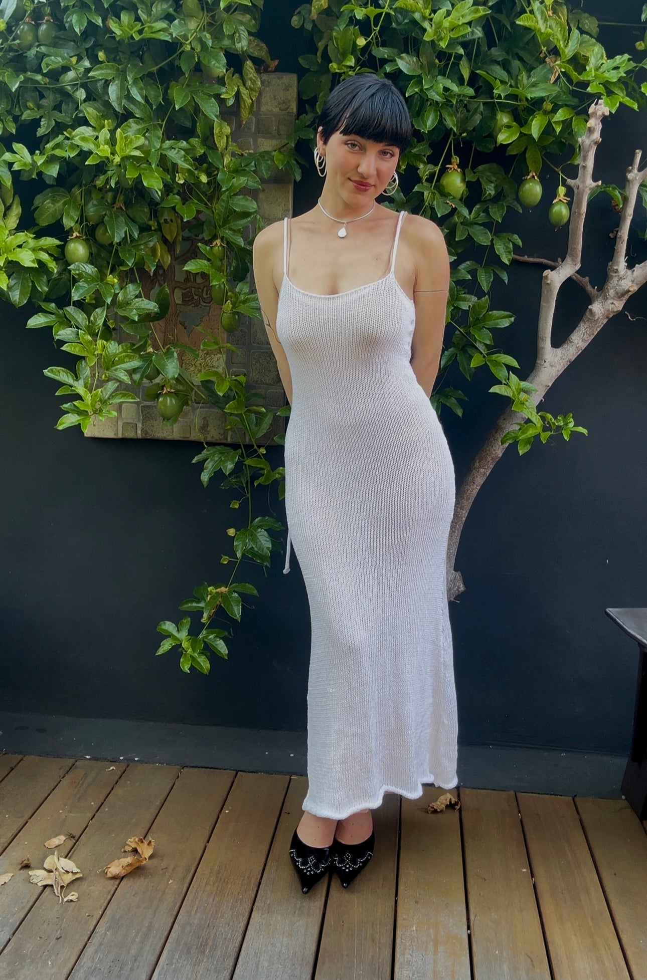 Alba Knit Slip Dress *