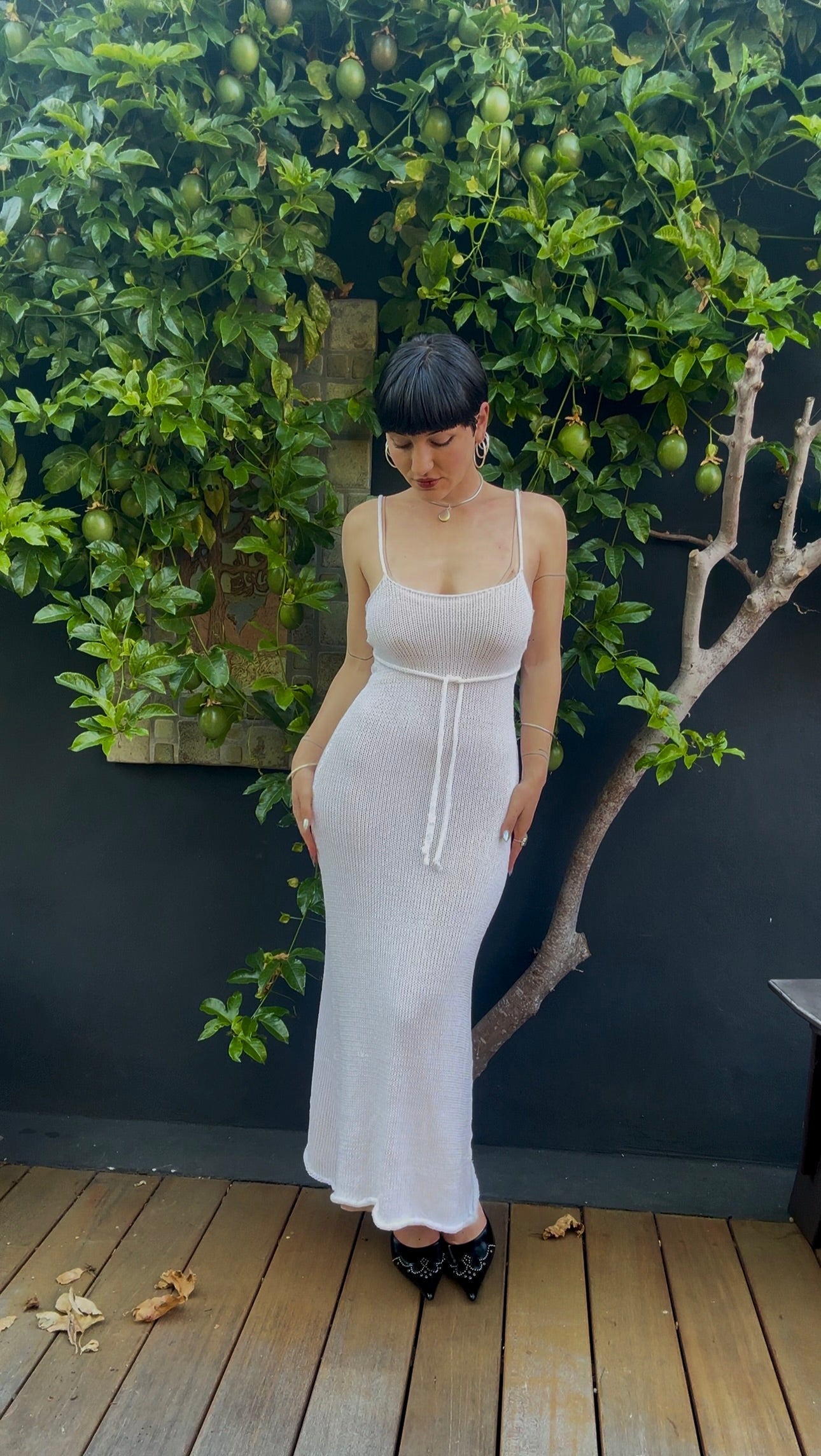 Alba Knit Slip Dress *