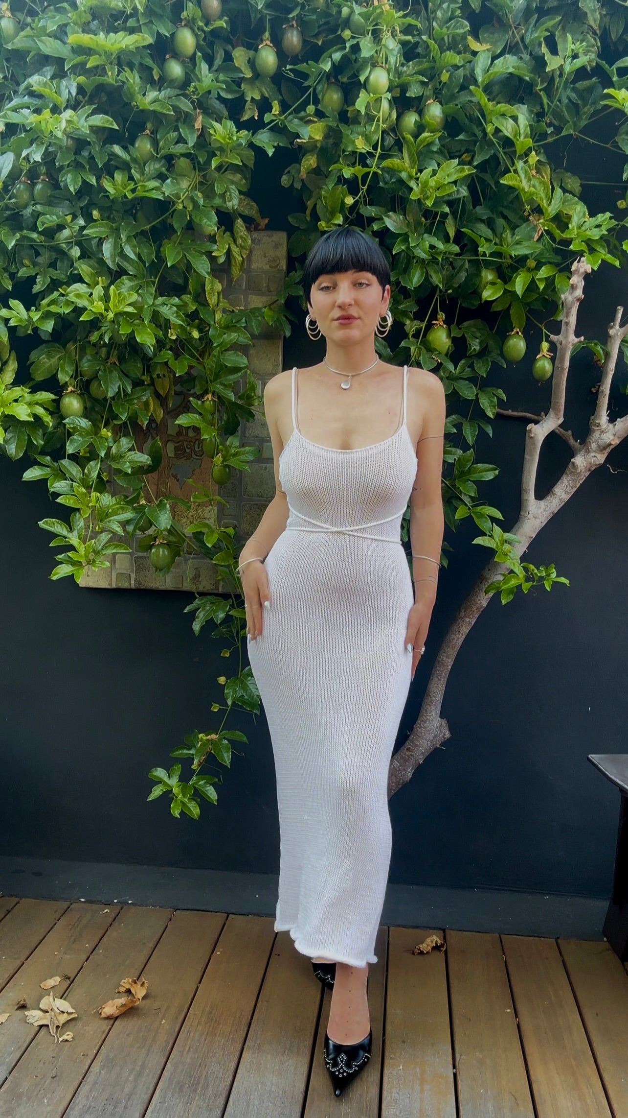 Alba Knit Slip Dress *