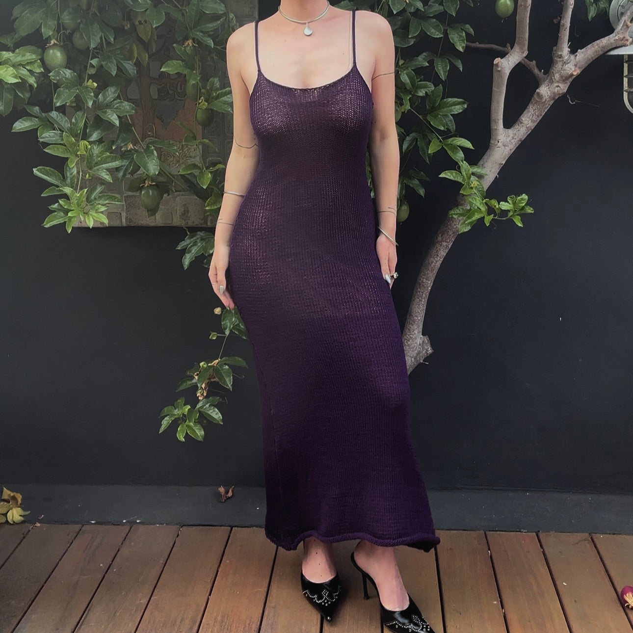 Calypso Knit Slip Dress *