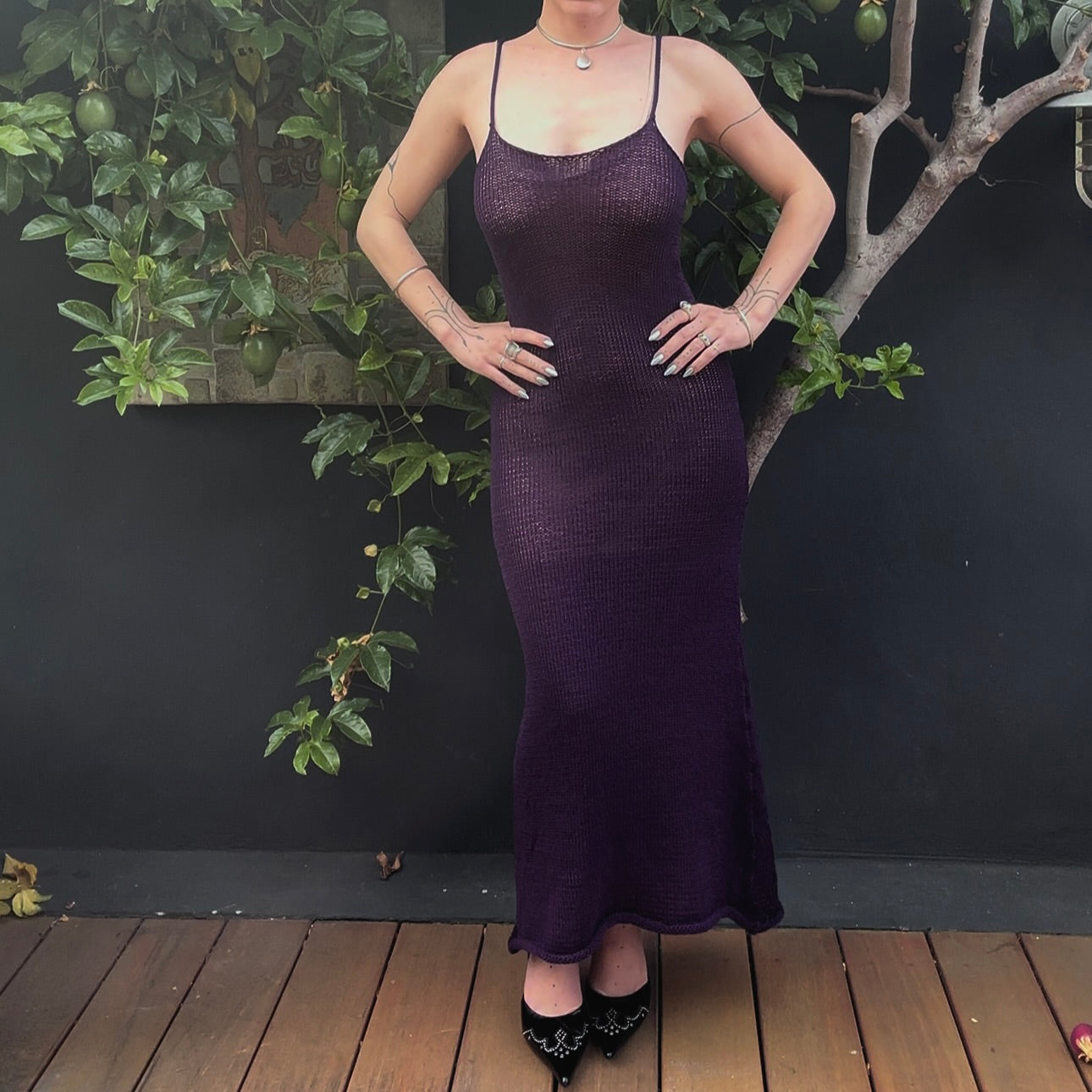 Calypso Knit Slip Dress *