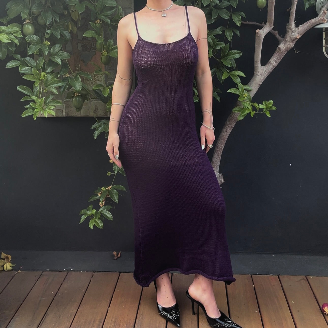 Calypso Knit Slip Dress *