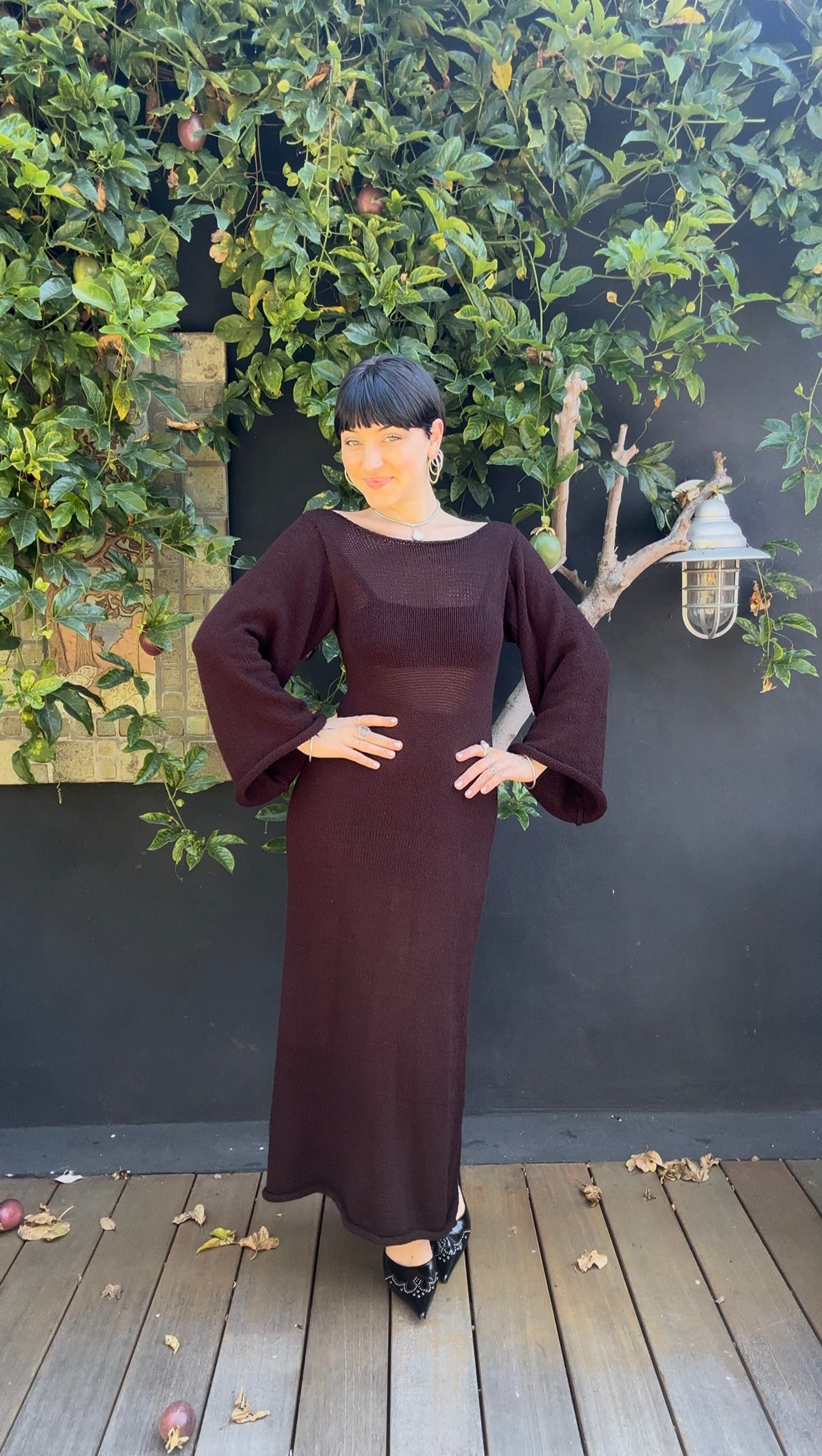 Andromeda Knit Maxi Dress*