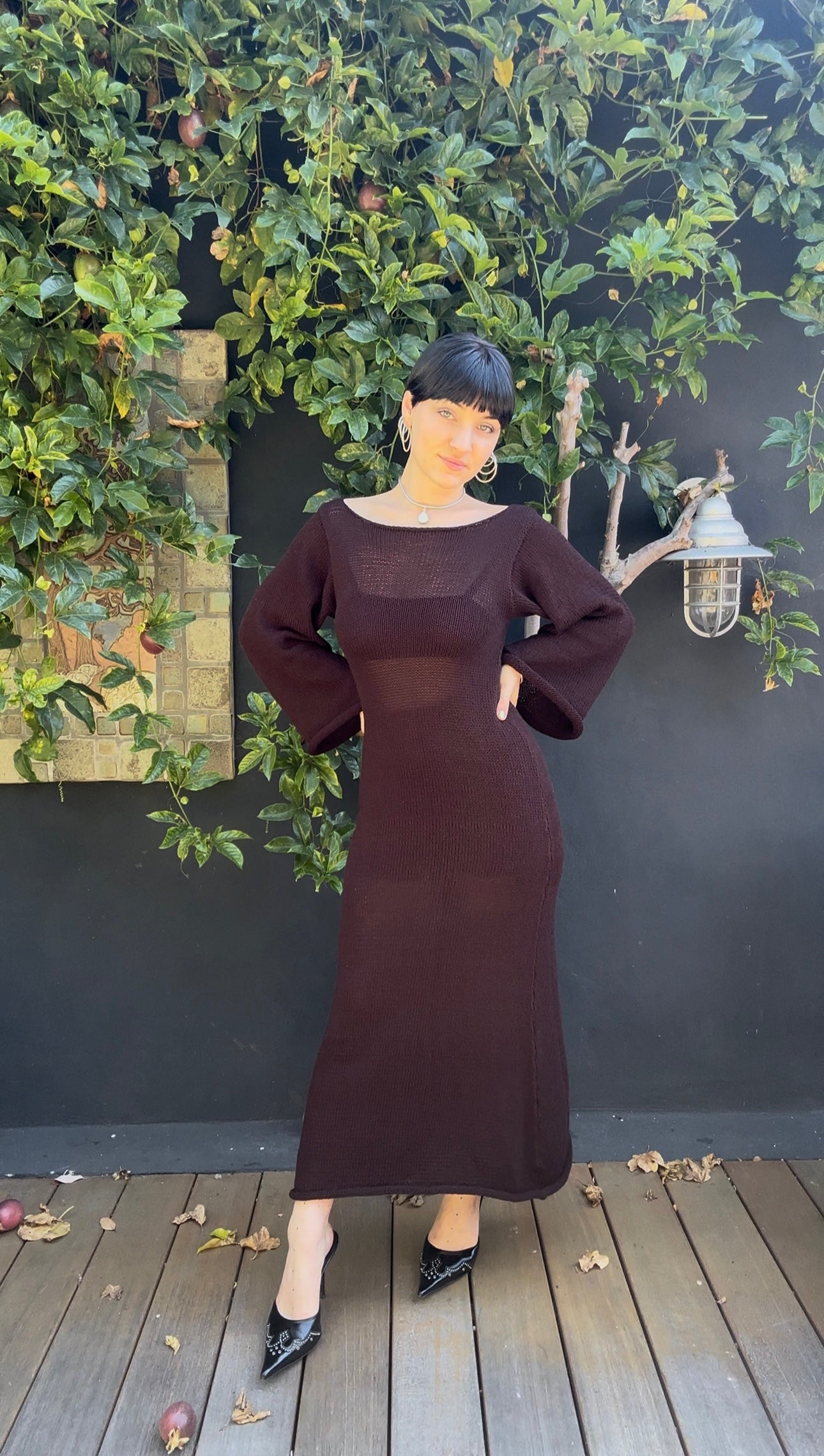 Andromeda Knit Maxi Dress*