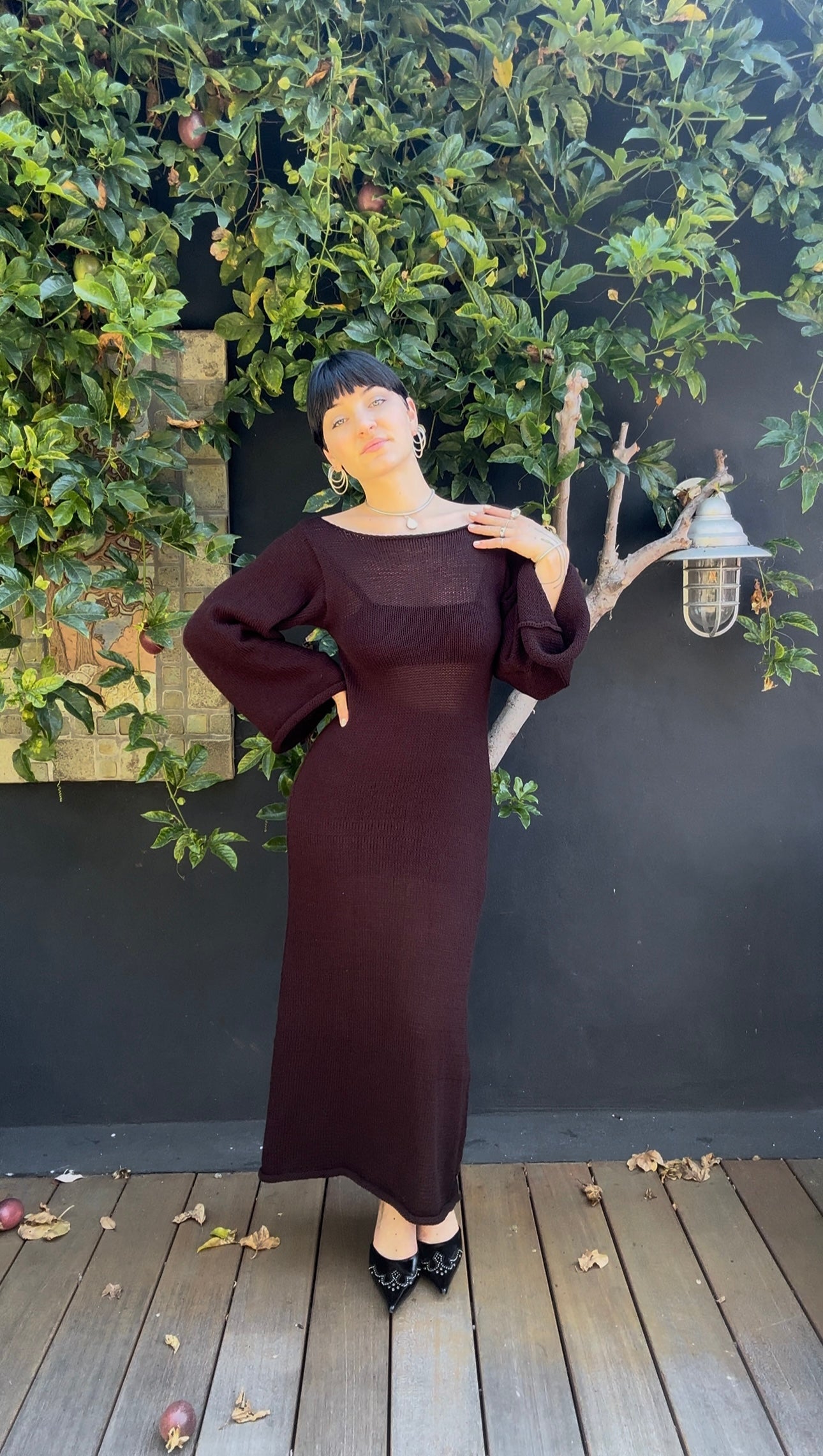 Andromeda Knit Maxi Dress*