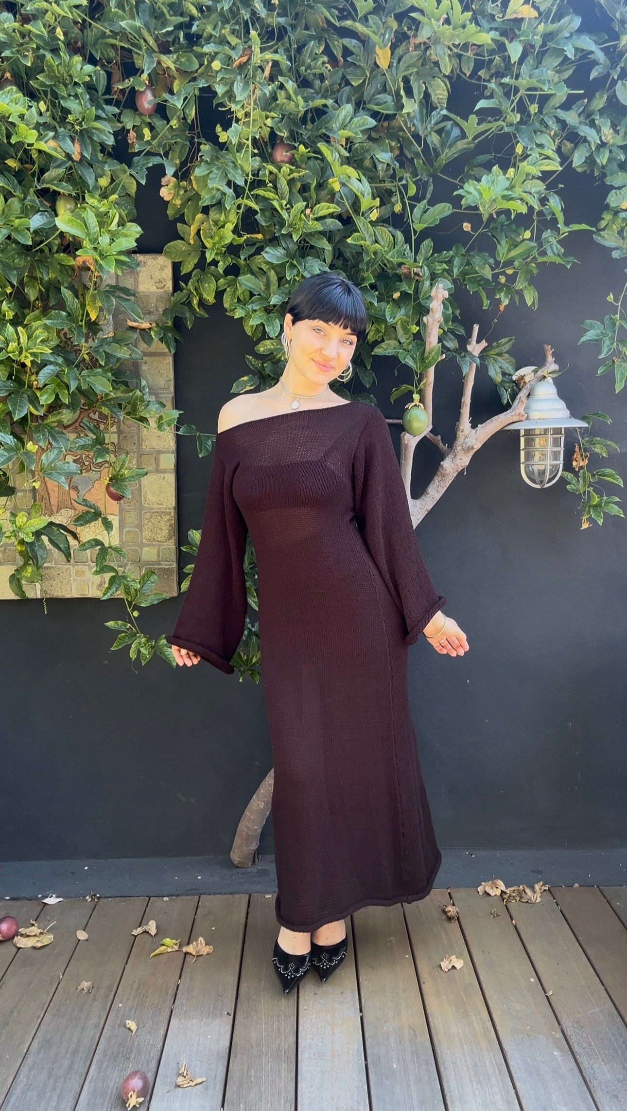 Andromeda Knit Maxi Dress*