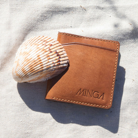 Leather Foldable Wallet Minga
