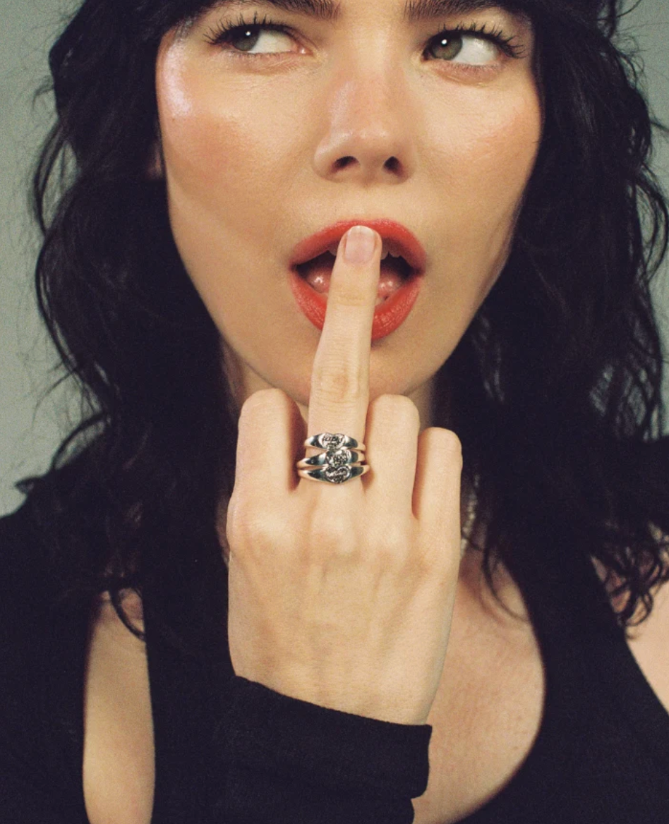 FUCK OFF SIGNET RING