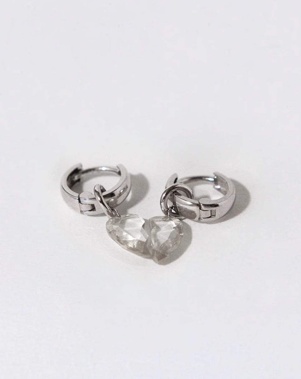 Diamond Heartbreaker Huggies