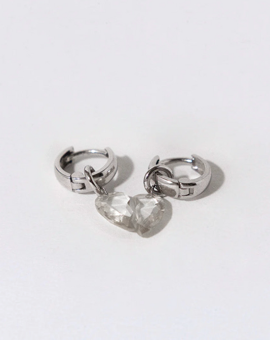 Diamond Heartbreaker Huggies