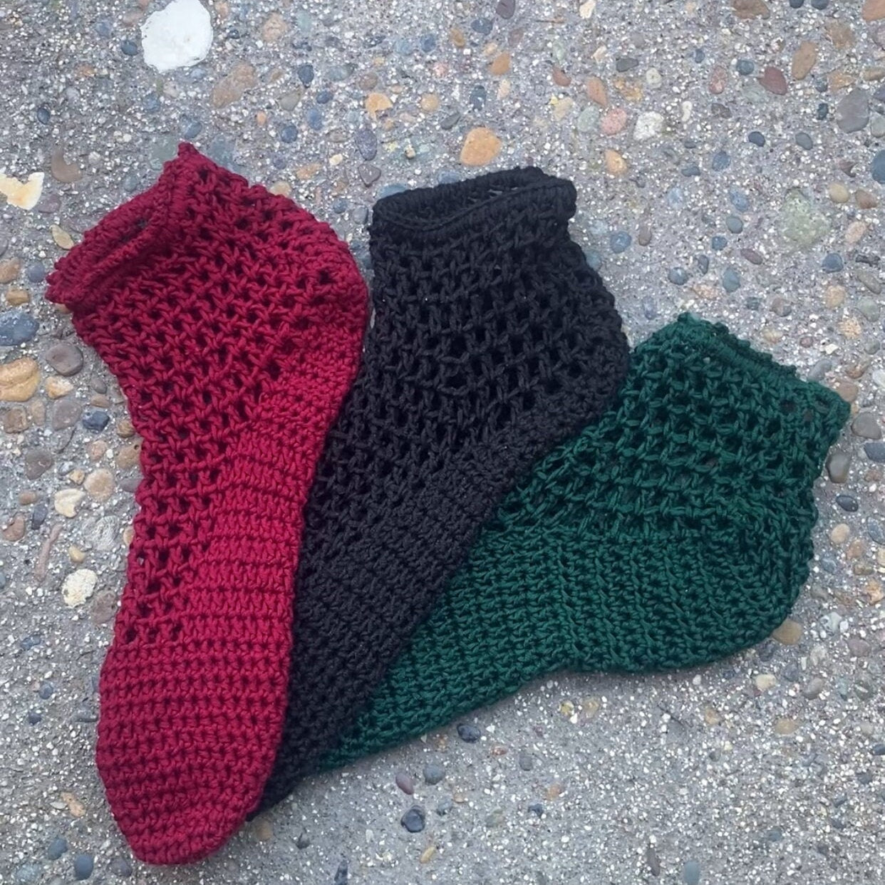 Burdock Mesh Ankle Socks *