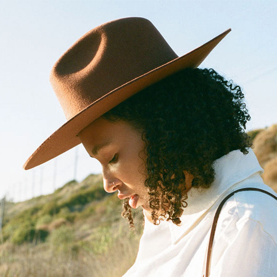 The Dre Western Rancher Hat - Terracotta Made by Minga