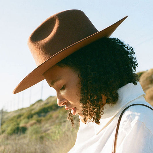 The Dre Western Rancher Hat - Terracotta Made by Minga