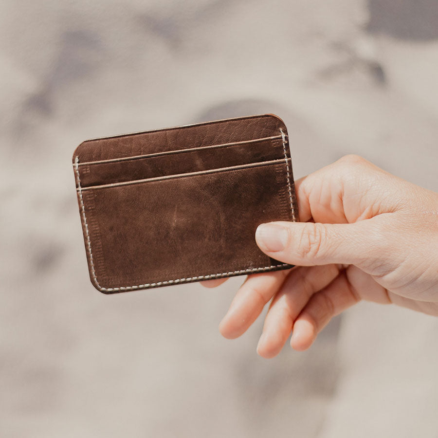 Small Leather Pocket Wallet Minga