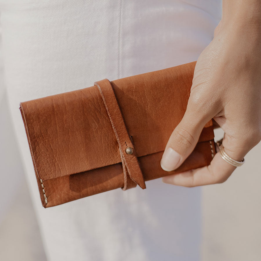 Leather Wrap Wallet Minga